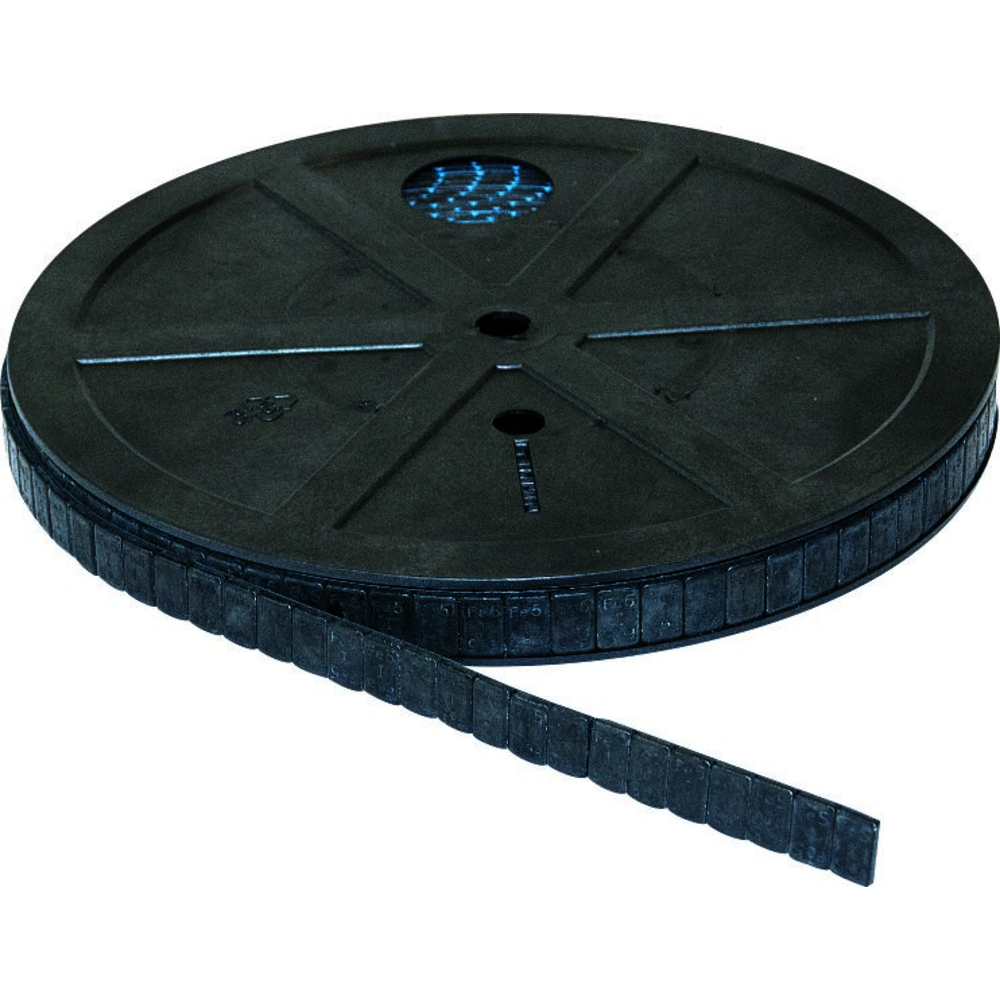 Masse d’équilibrage adhésive noir 6kg en rouleau - 74962