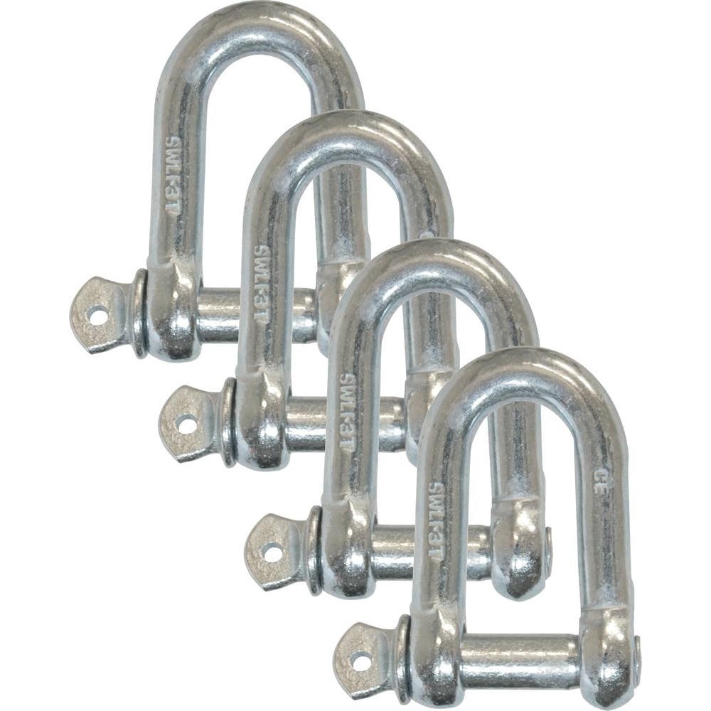 Manille droite 6mm - sachet de 4 - KLIPPER - 75302.04