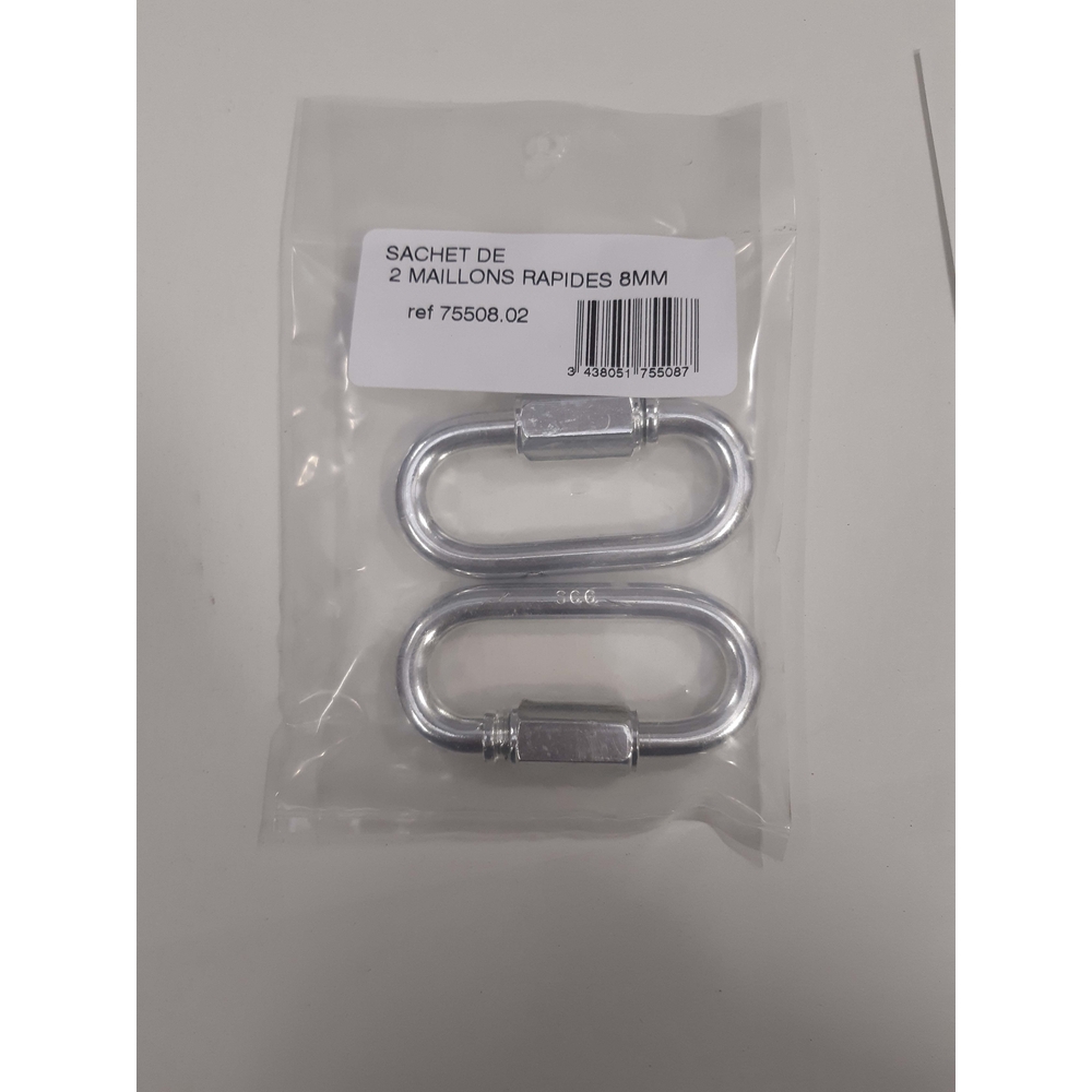 Maillon rapide 8mm - 7550802