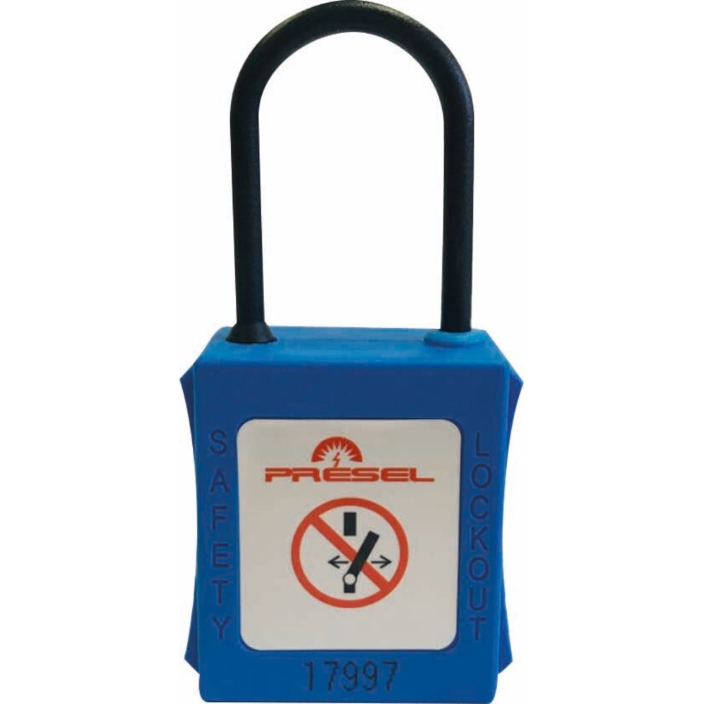 Cadenas de condamnation électrique bleu, anse nylon CATU - 76533