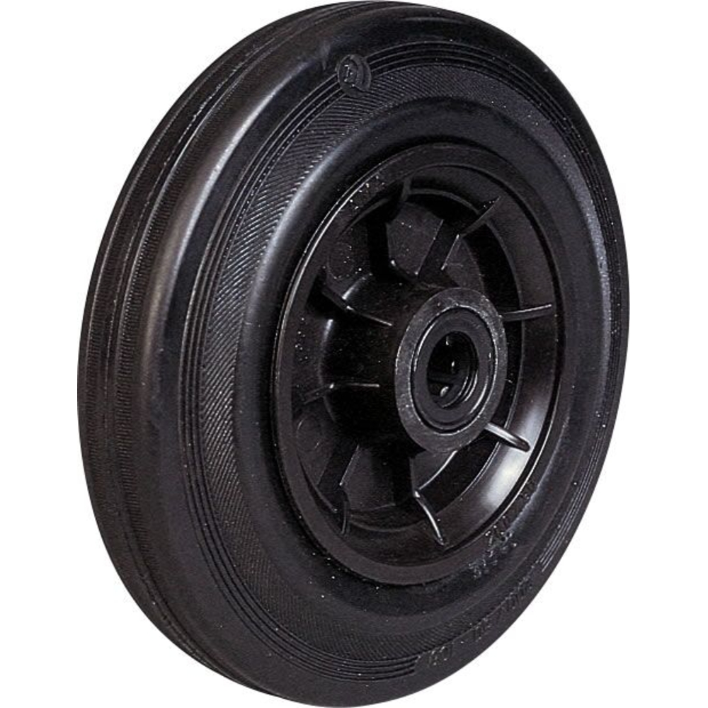 Roue nylon et caoutchouc alésage rouleaux D100mm MANULOIRE - 76716