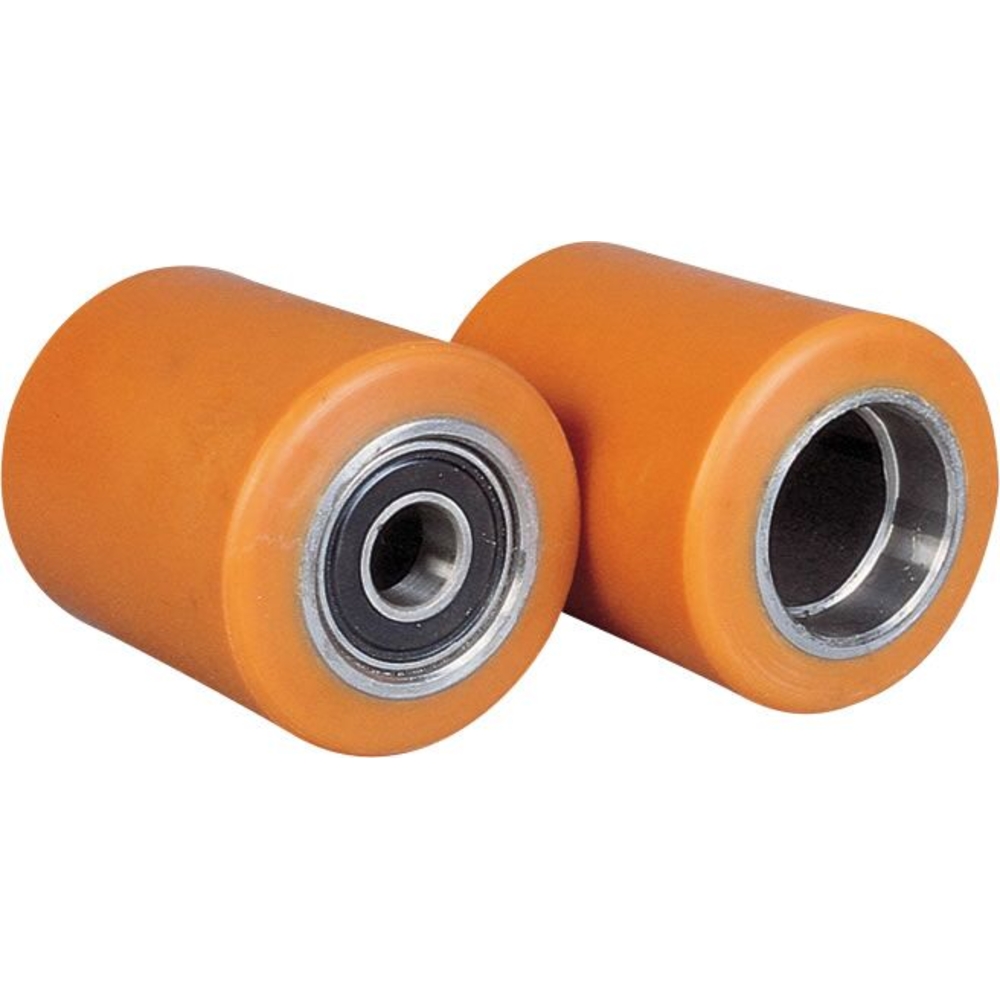 Galet acier/fonte et polyuréthane D82x60mm MANULOIRE - 76763