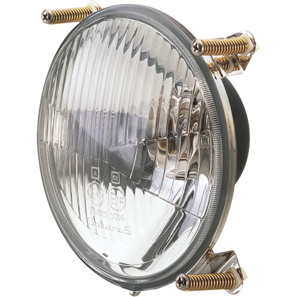 Phare avant de tracteur à encastrer 140mm 2 fonctions COBO - 79344