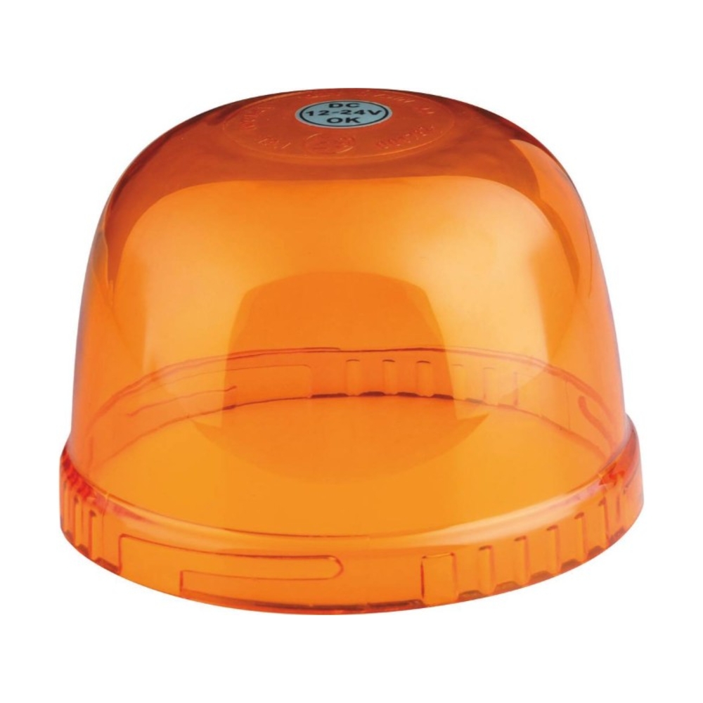 Cabochon orange de rechange pour gyrophare SODIFLASH 79455