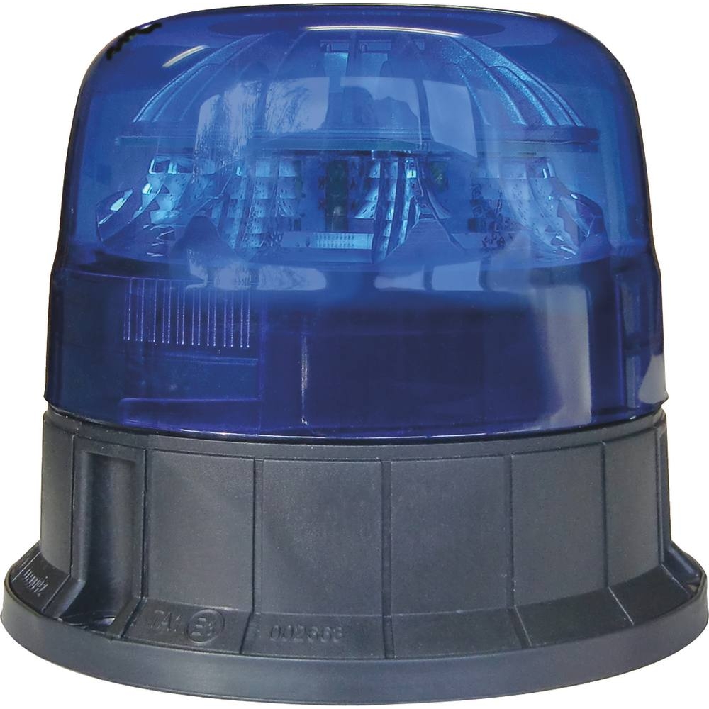 Gyrophare LED flash fixation à plat bleu CEA - 79462