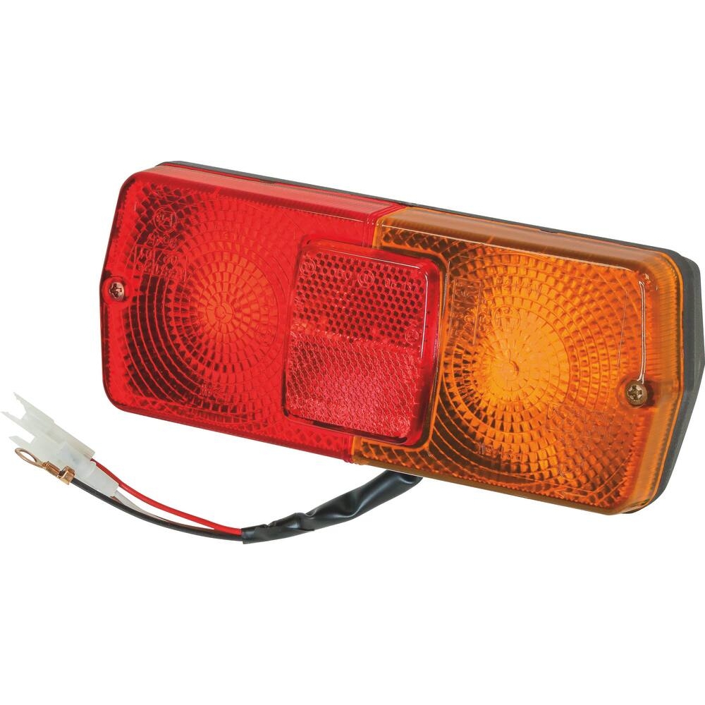 Feu arrière droit 3 fonctions avec catadioptre fixation inclinée COBO - 79509