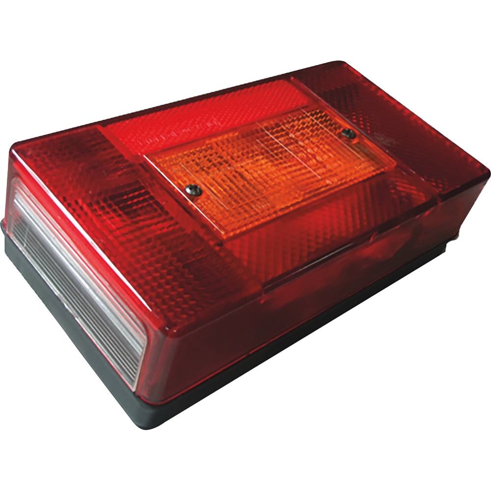 Feu arrière rectangle droit 5 fonctions 188x100mm AJ.BA - 79532