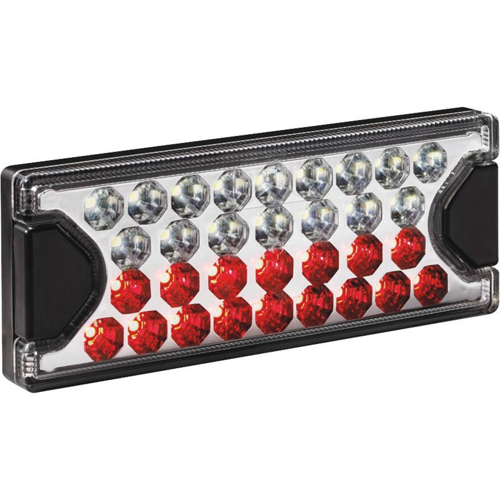 Feu arrière LED 12/24V 2 fonctions antibrouillard/recul ASPOCK - 79545