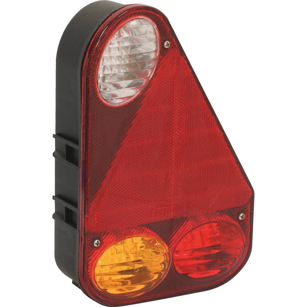 Feu arrière vertical 12V droit 5 fonctions 219x146mm ASPOCK - 79564