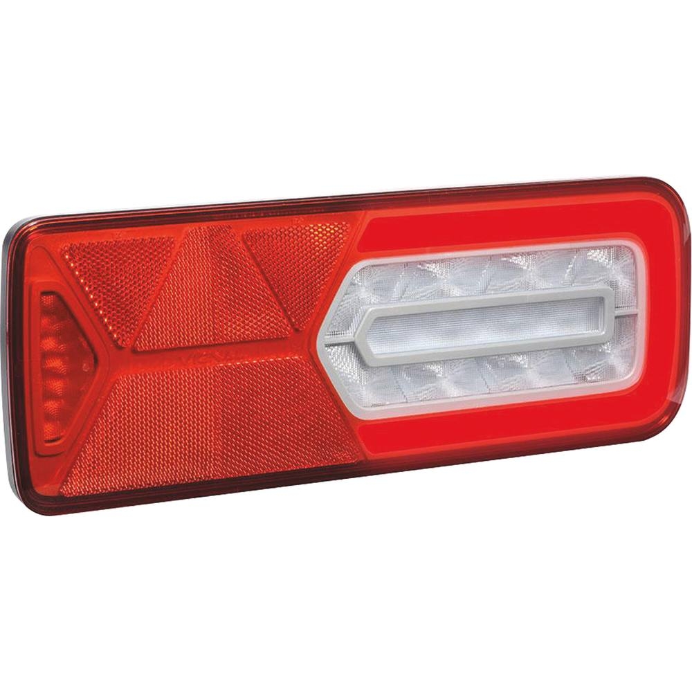 Feu arrière rectangle LC12 droit LED 12V 7 fonctions avec connecteur AMP1,5 7 voies VIGNAL LIGHTING GROUP - 79575