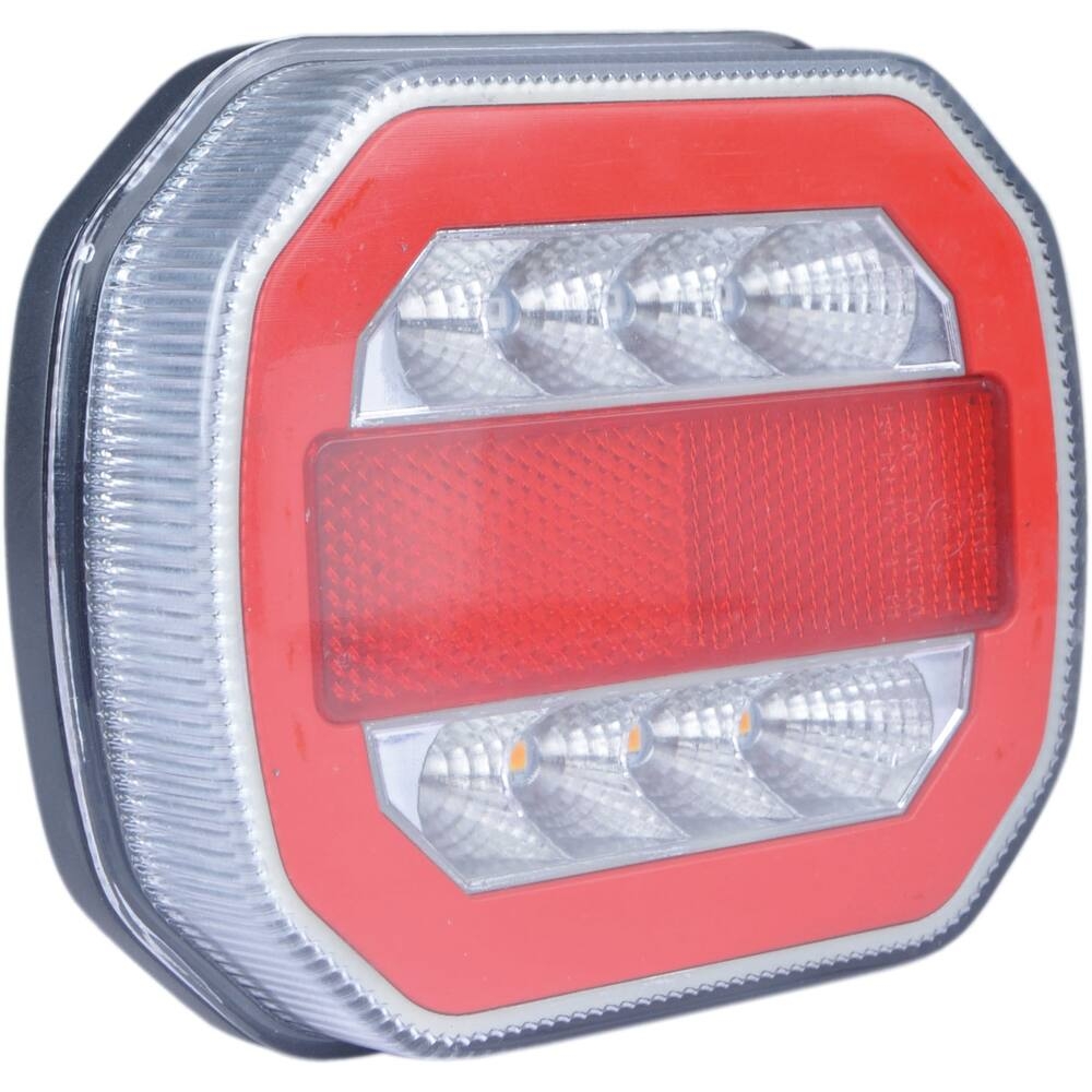 Feu arrière carré LED côté gauche 12V 4 fonctions pour kit signalisation sans fil SODIFLASH - 79595