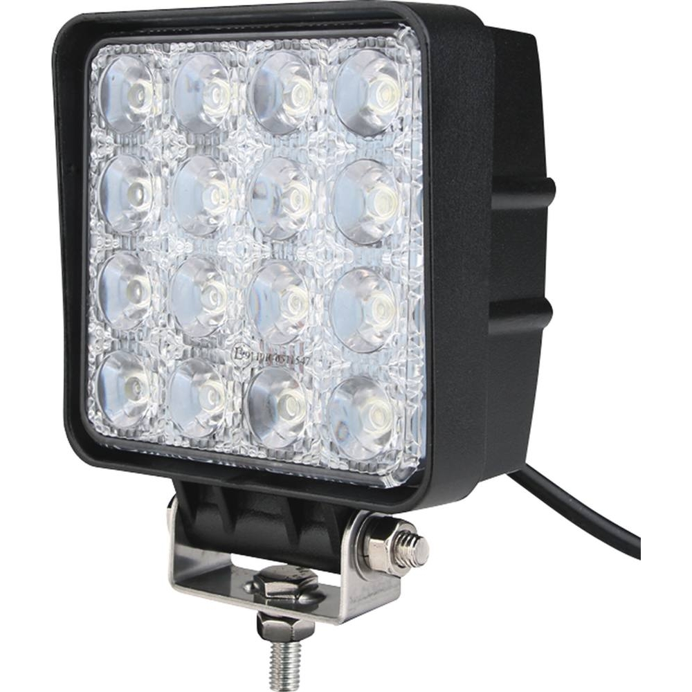 Phare de travail carré LED 10/32V 48W 3000 lumens SODIFLASH - 79697