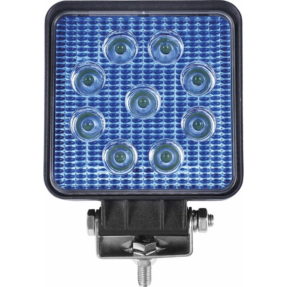 Phare de travail carré LED 10/30V 27W 250 lumens bleu SODIFLASH - 79699
