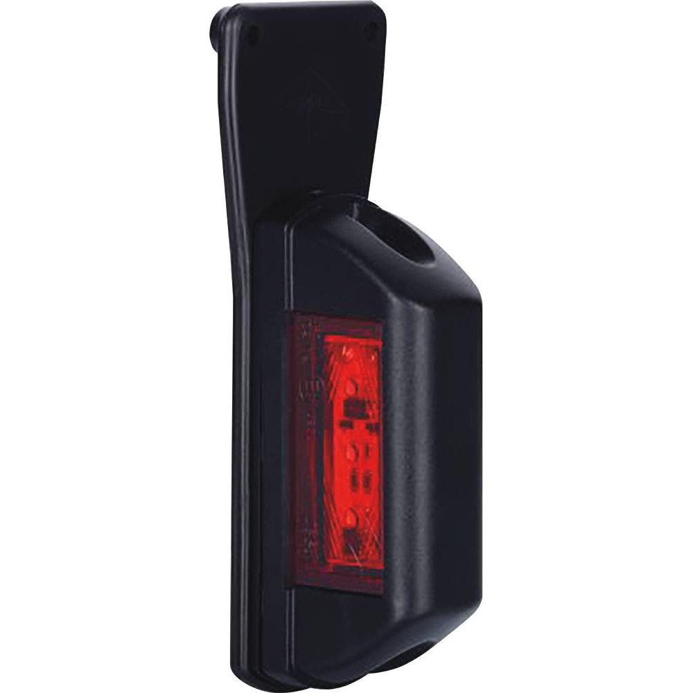 Feu de gabarit LED 12/24V droit rouge/blanc sur languette SODIFLASH - 79800