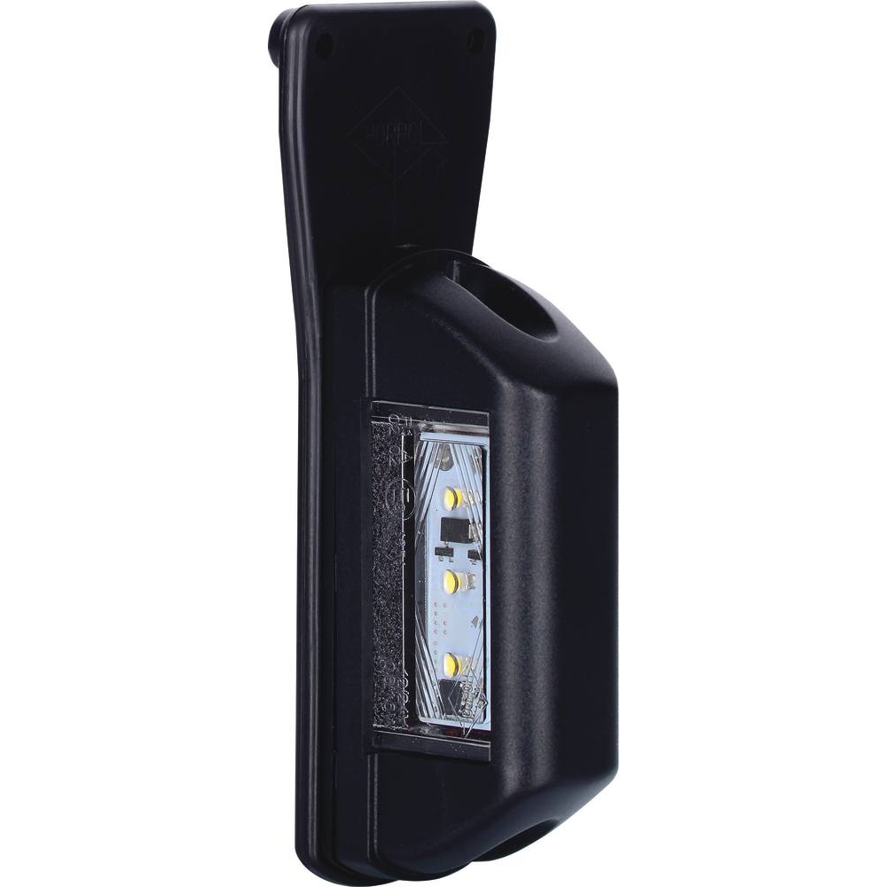 Feu de gabarit LED 12/24V gauche rouge/blanc sur languette SODIFLASH - 79801