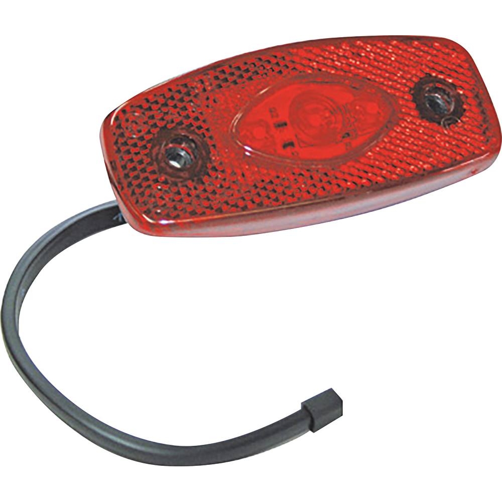 Feu de position LED 12/24V rouge AJ.BA - 79857