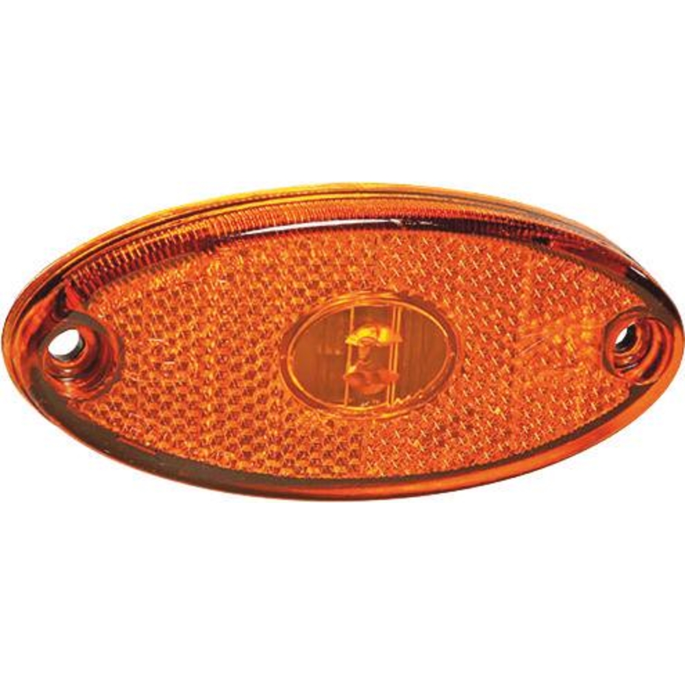 Feu de position LED 12V ovale orange ASPOCK - 79870