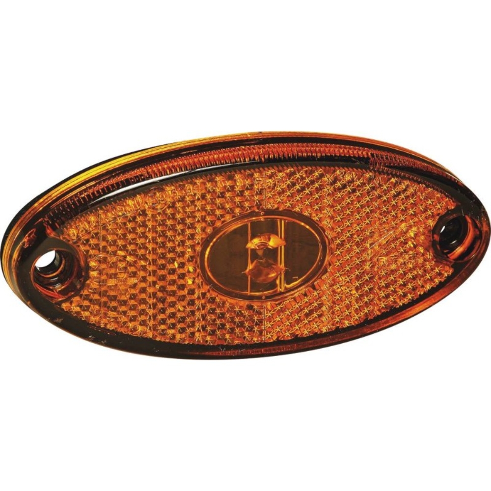 Feu de position led 12v orange sur languette ASPOCK - 79874