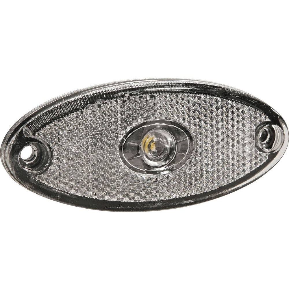 Feu de position LED 12V ovale blanc ASPOCK - 79877