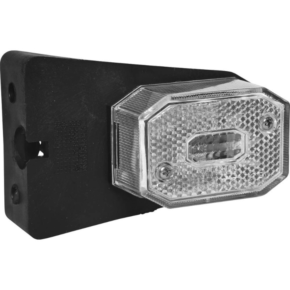 Feu de position led 12v blanc sur languette ASPOCK - 79888