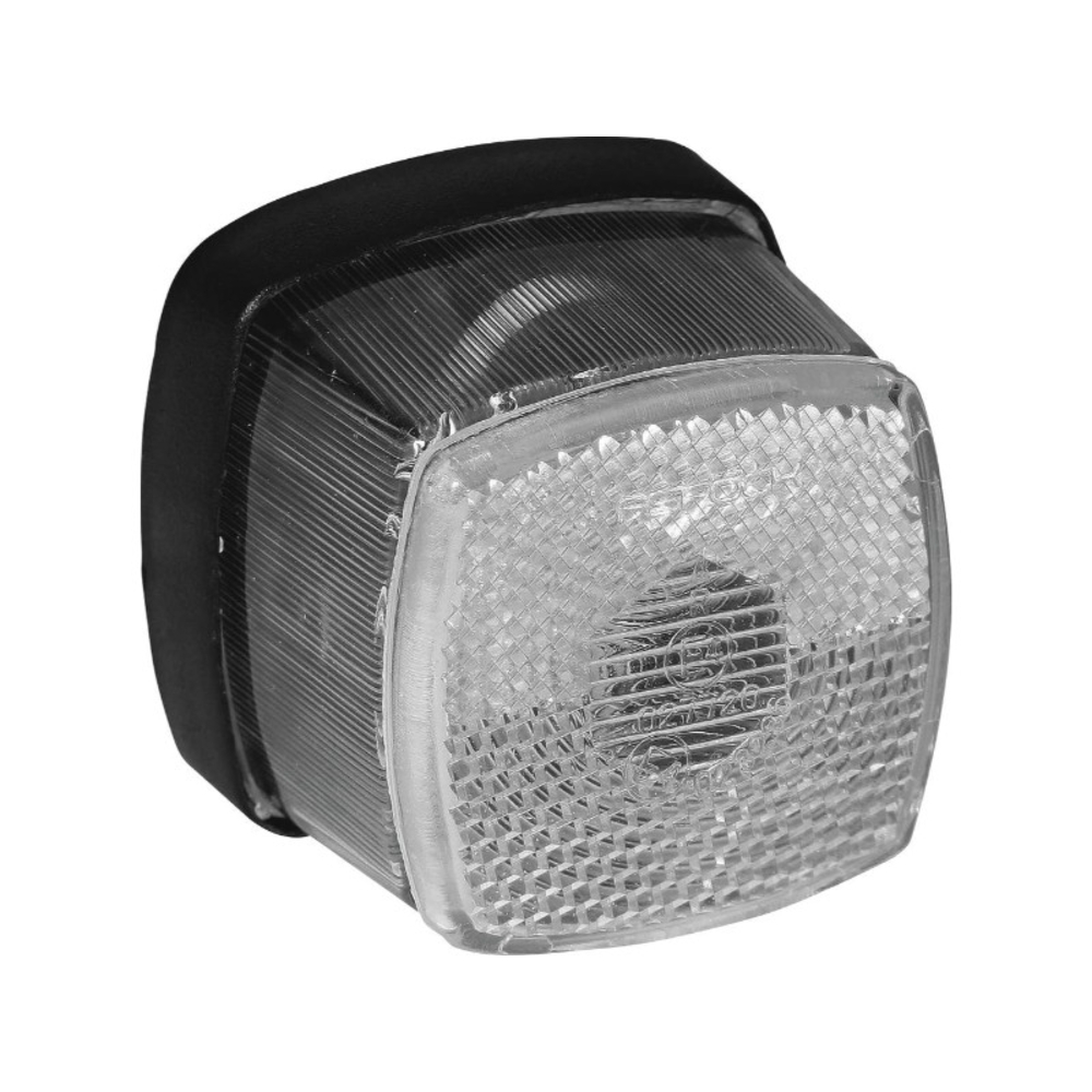 Feu de position blanc carré ASPOCK - 79890