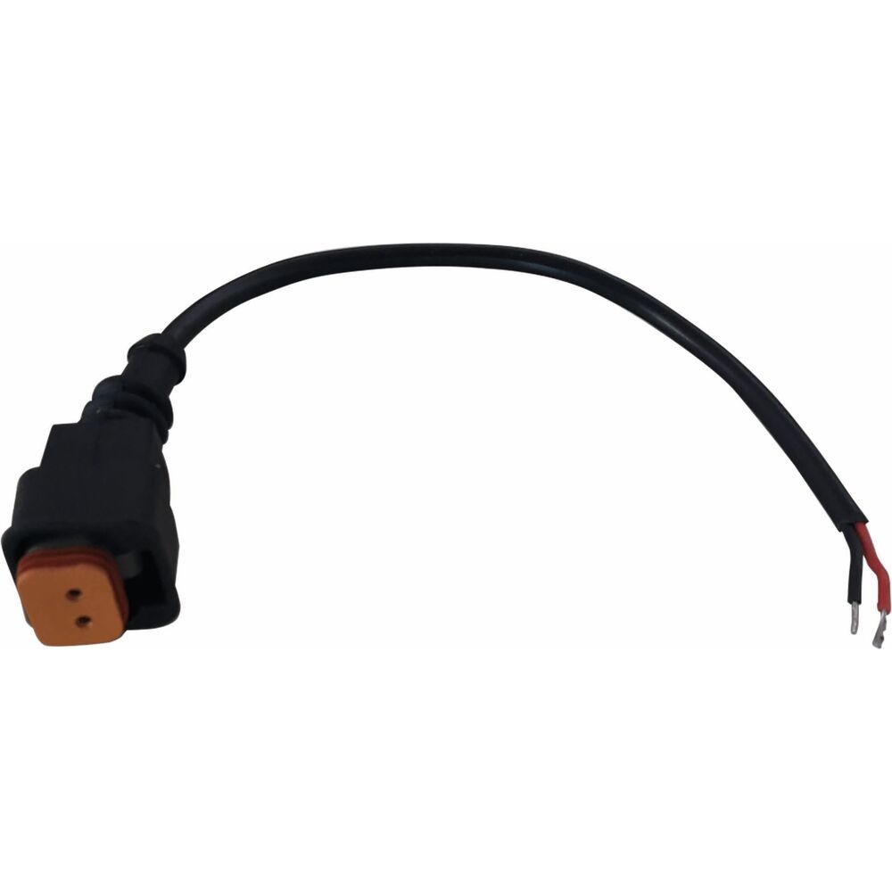 Connecteur DT mâle 2 plots avec câbles 350mm et cabochon de protection VIGNAL LIGHTING GROUP - 79966