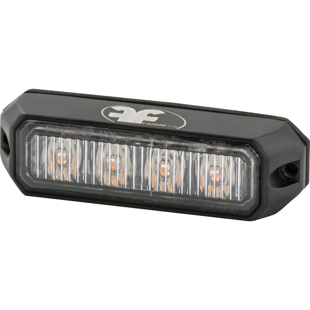 Feu de pénétration 4 LED 9/30V orange 10 flashs différents ASPOCK - 79990