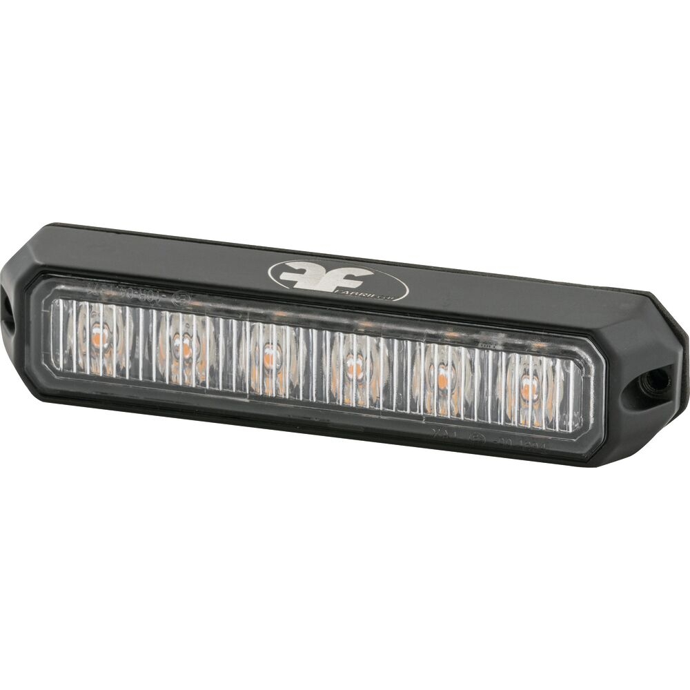 Feu de pénétration 6 LED 9/30V orange 10 flashs différents ASPOCK - 79991