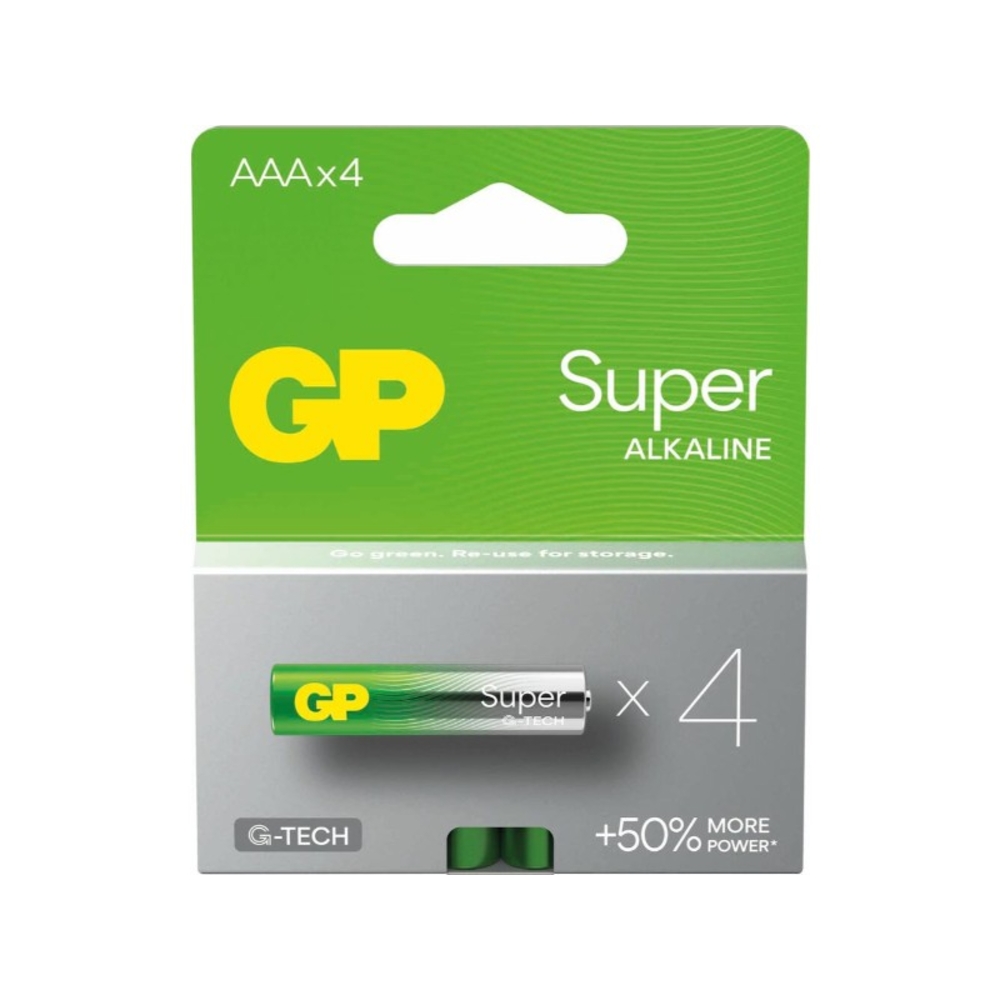 4 PILES AAA-LR3 SUPER - GP - 82100