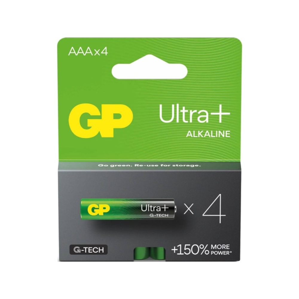 4 PILES ULTRA PLUS LR3 AAA - GP - 82105
