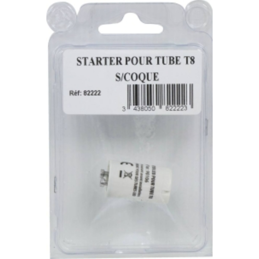 STARTER POUR TUBE T8 S/COQUE - GIGALUX - 82222