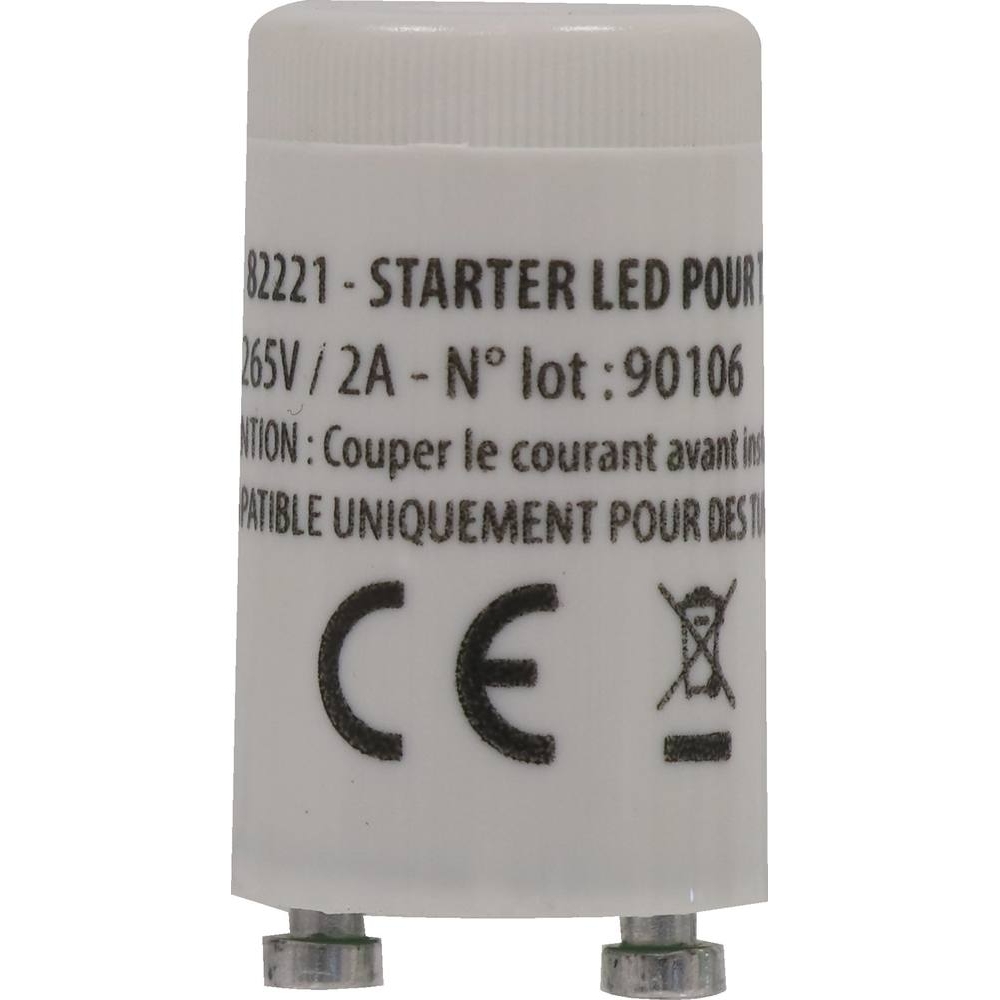 Starter pour tube T8 LED - DRAKKAR - 82222