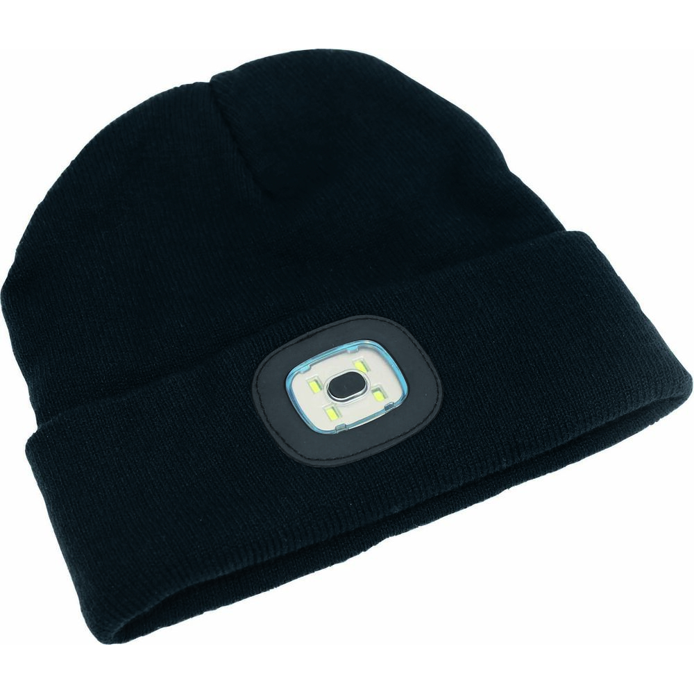 Bonnet LED noir 80 lumens en acrylique DRAKKAR - 82228