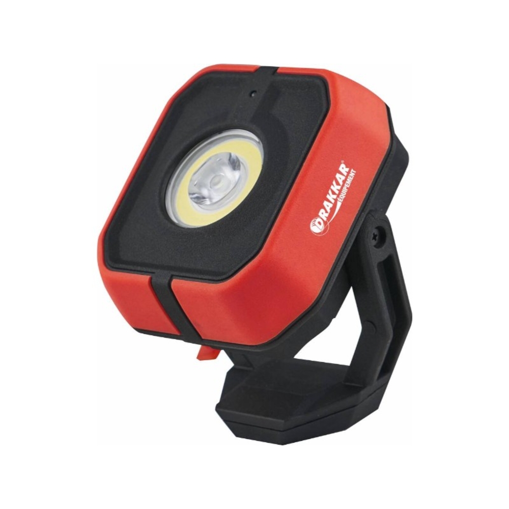 Lampe de poche carrée 1000 lumens rechargeable par induction DRAKKAR - 82323