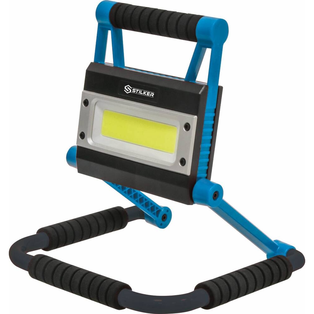 Projecteur LED 10W 1500 lumens rechargeable, pliable sur trépied STILKER - 82410