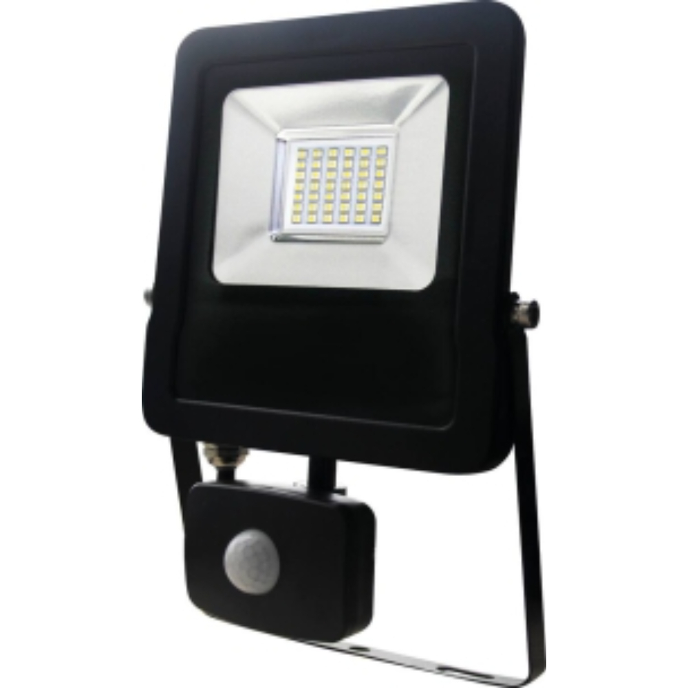 PROJECTEUR LED EXTRA PLAT 30W AVEC DETECTEUR - GIGALUX - 82413