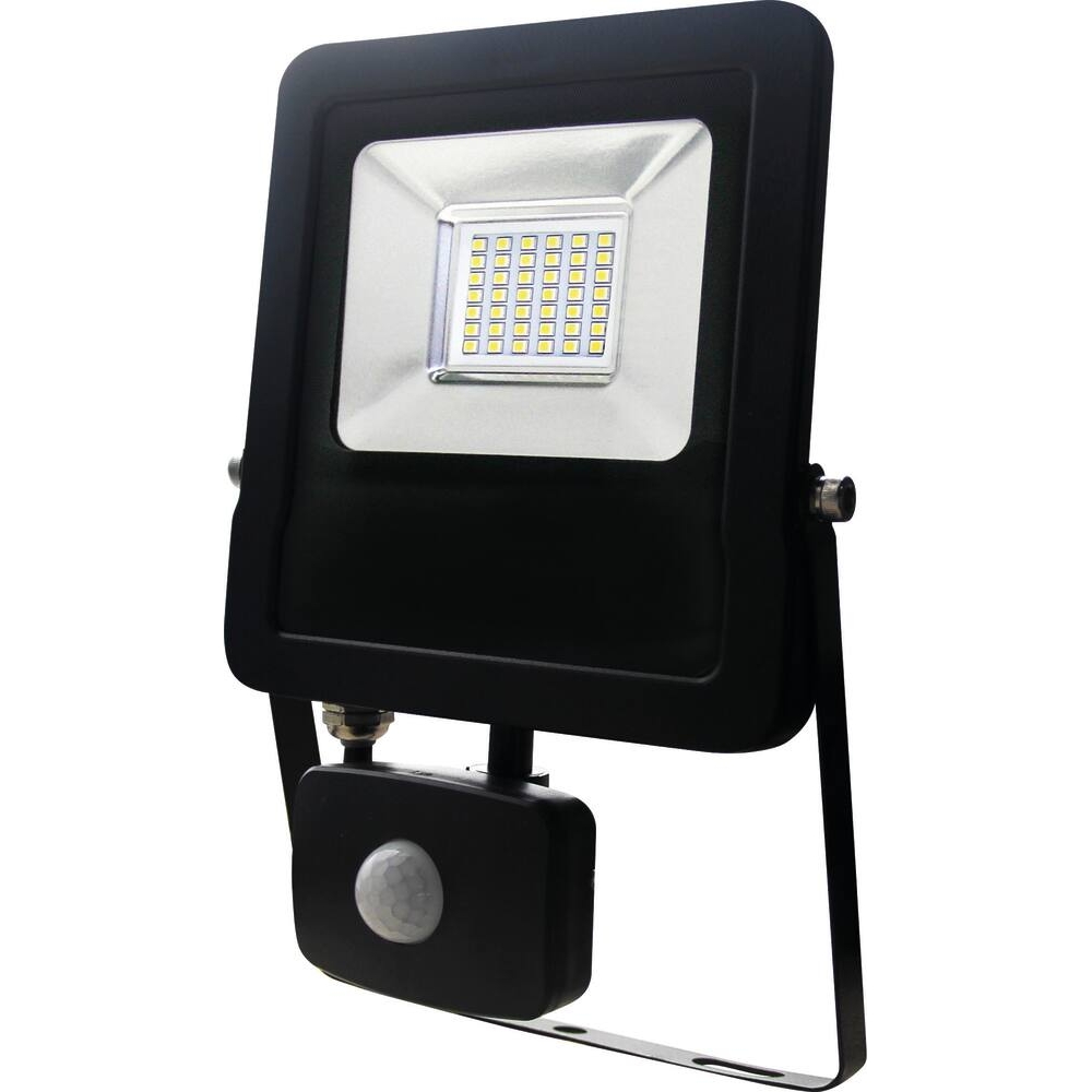 Projecteur LED extra plat 230V 30W avec détecteur radar GIGALUX - 82413