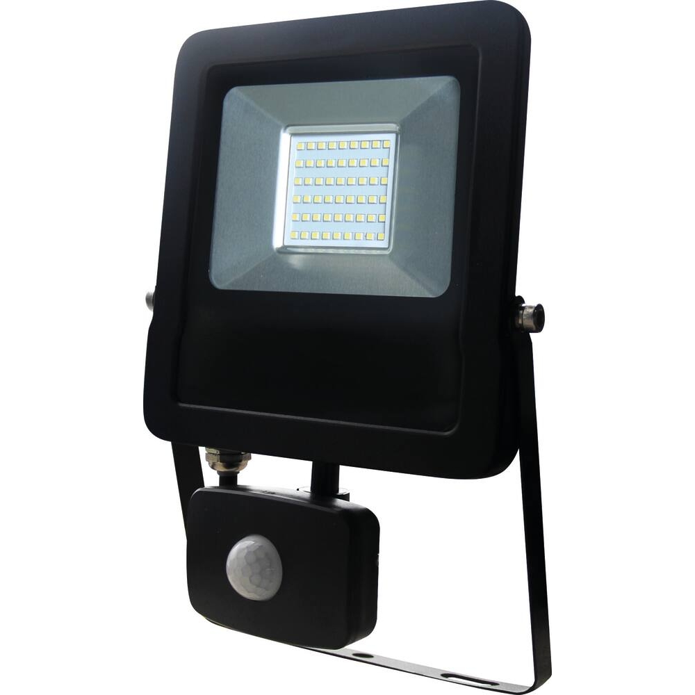 Projecteur LED extra plat 230V 50W avec détecteur radar GIGALUX - 82419