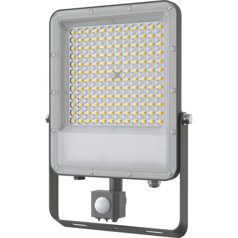 Projecteur LED extra plat 230V 100W avec détecteur radar STILKER - 82426
