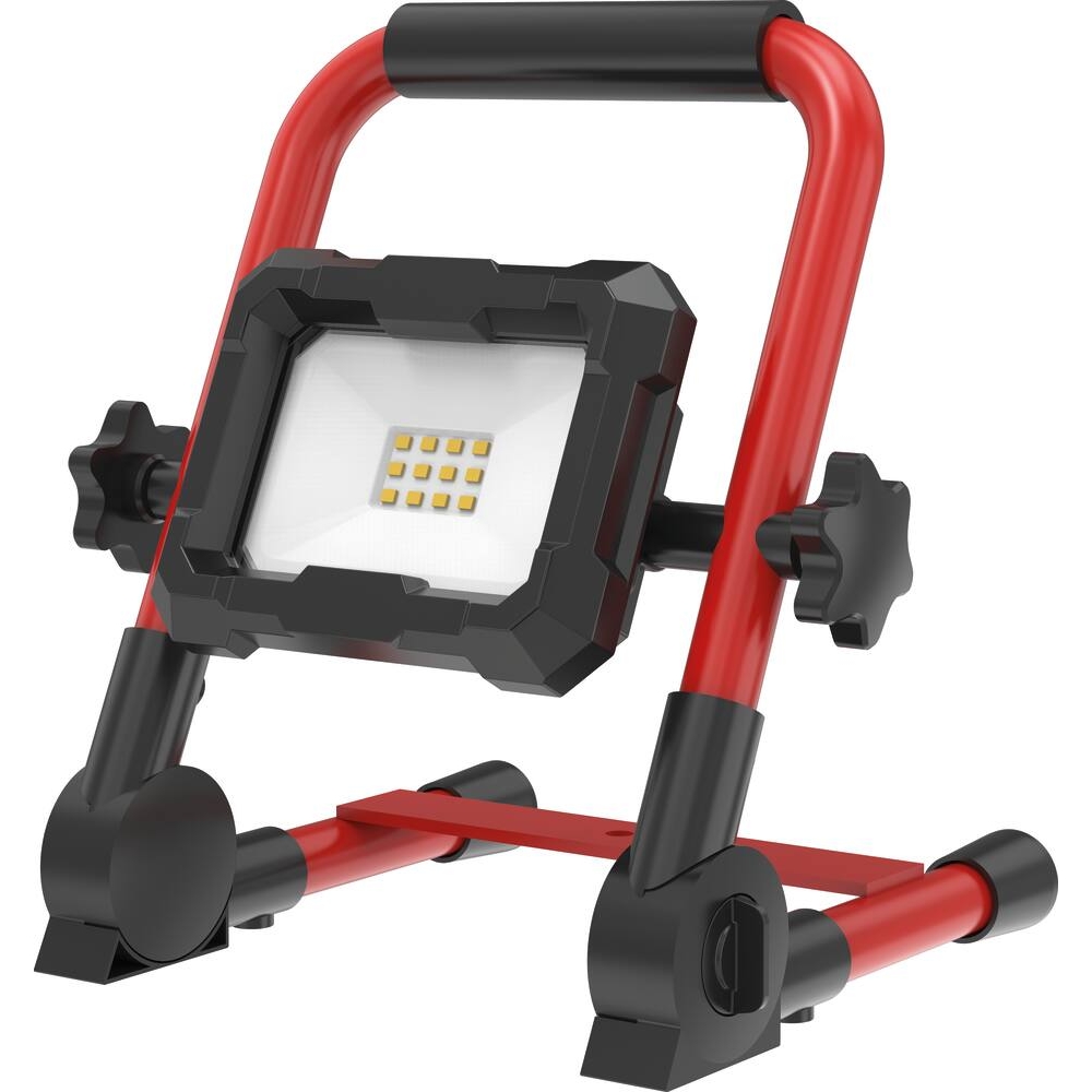 Projecteur LED de chantier 900 lumens 10W rechargeable, portable sur pied DRAKKAR - 82442