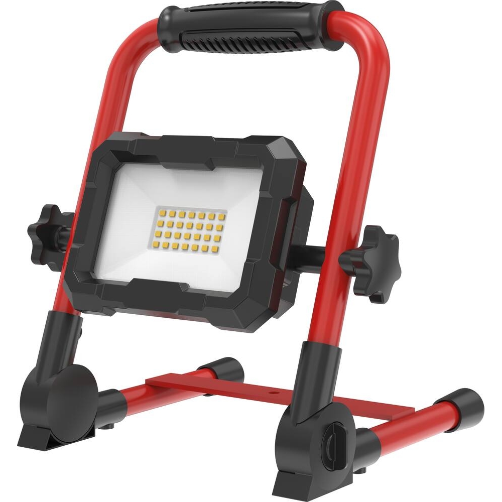 Projecteur LED de chantier 1800 lumens 20W rechargeable, portable sur pied DRAKKAR - 82443