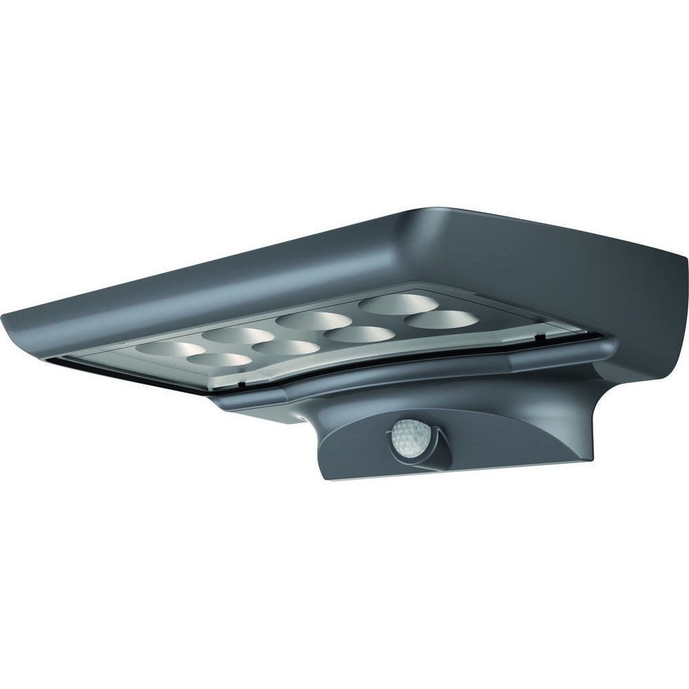 Projecteur LED SMD solaire 300 lumens avec détecteur STILKER - 82451