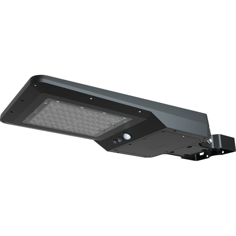 Lampadaire solaire LED 6000 lumens 40W avec détecteur et télécommande DRAKKAR - 82472