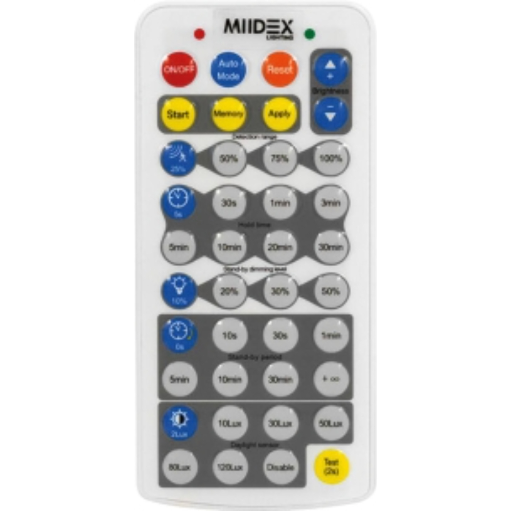 TELECOMMANDE POUR DETECTEUR REF 82499 - MIIDEX - 82498