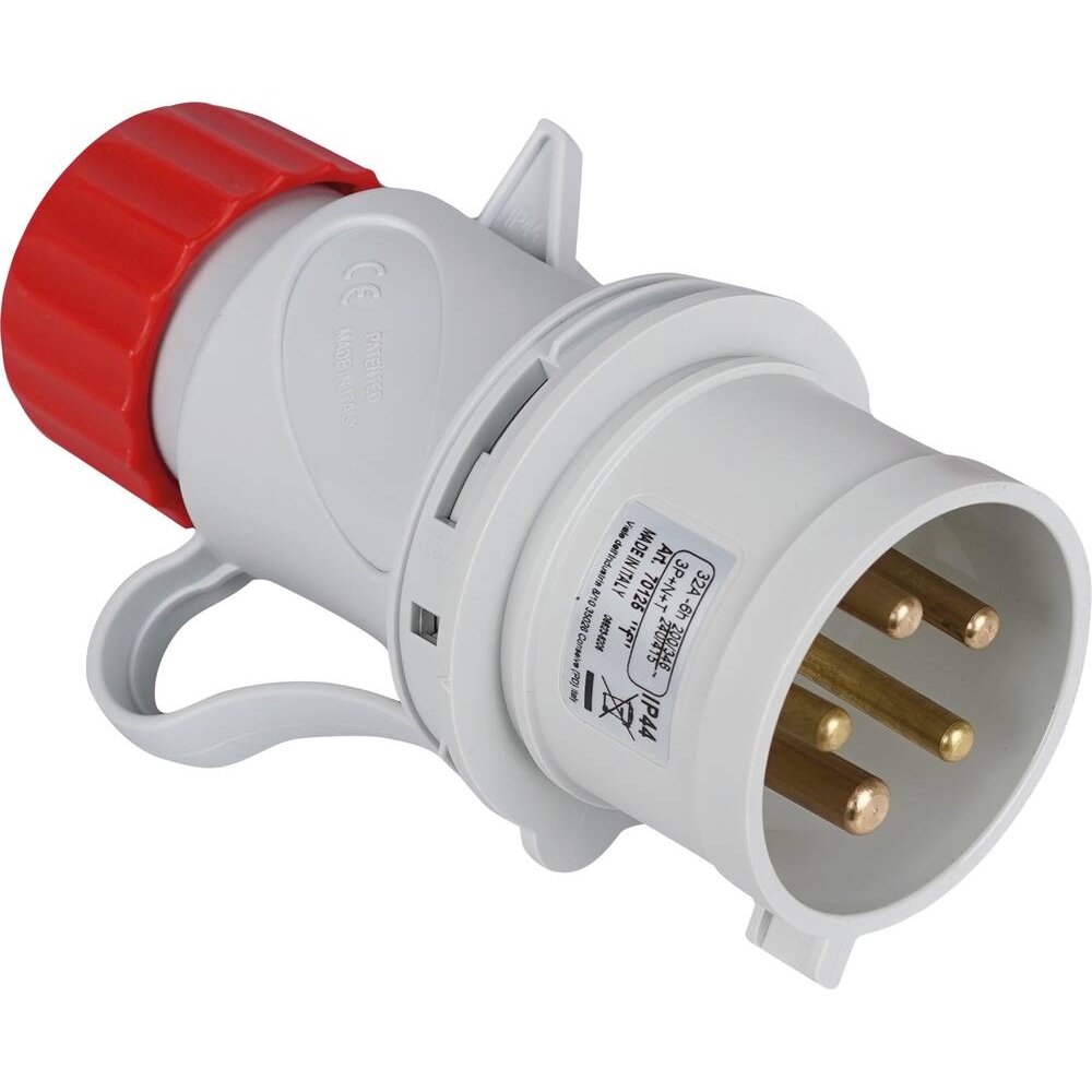 Fiche mâle 5 broches 3P+N+T 400V 32A FANTON - 82710