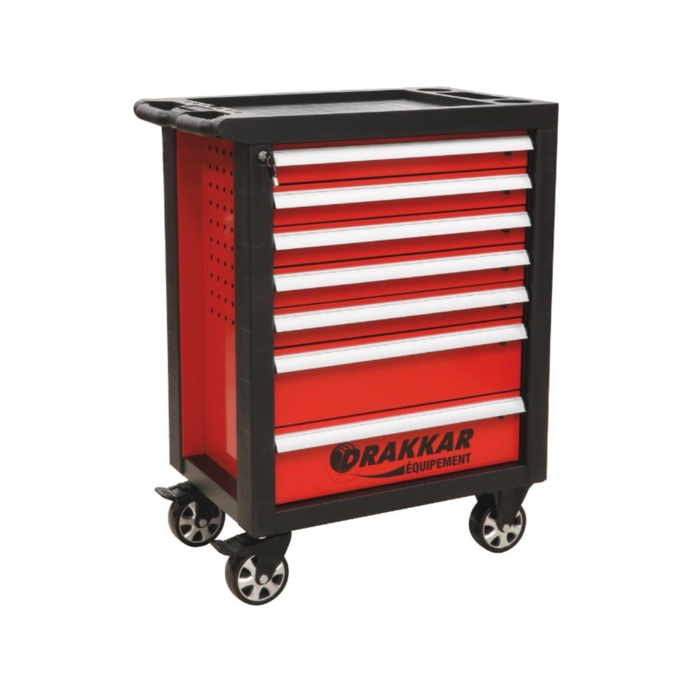 Servante 7 tiroirs 189 outils DRAKKAR - 83893