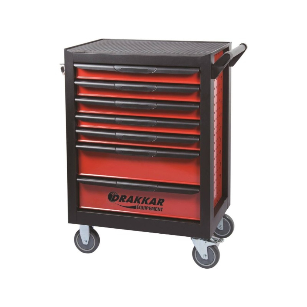 Servante 7 tiroirs 237 outils DRAKKAR - 83896