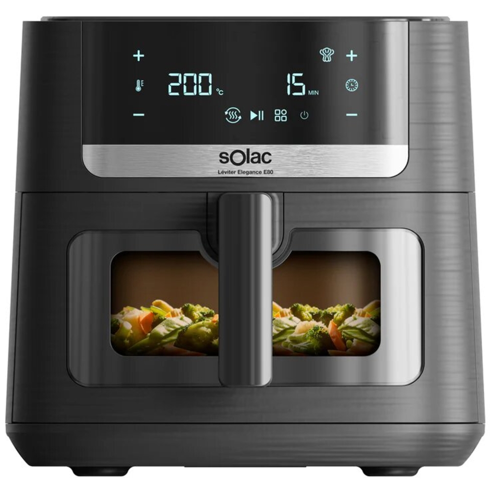 Friteuse à air sans huile 8L - 1800W Air Fry digital E80 TAURUS - 84768