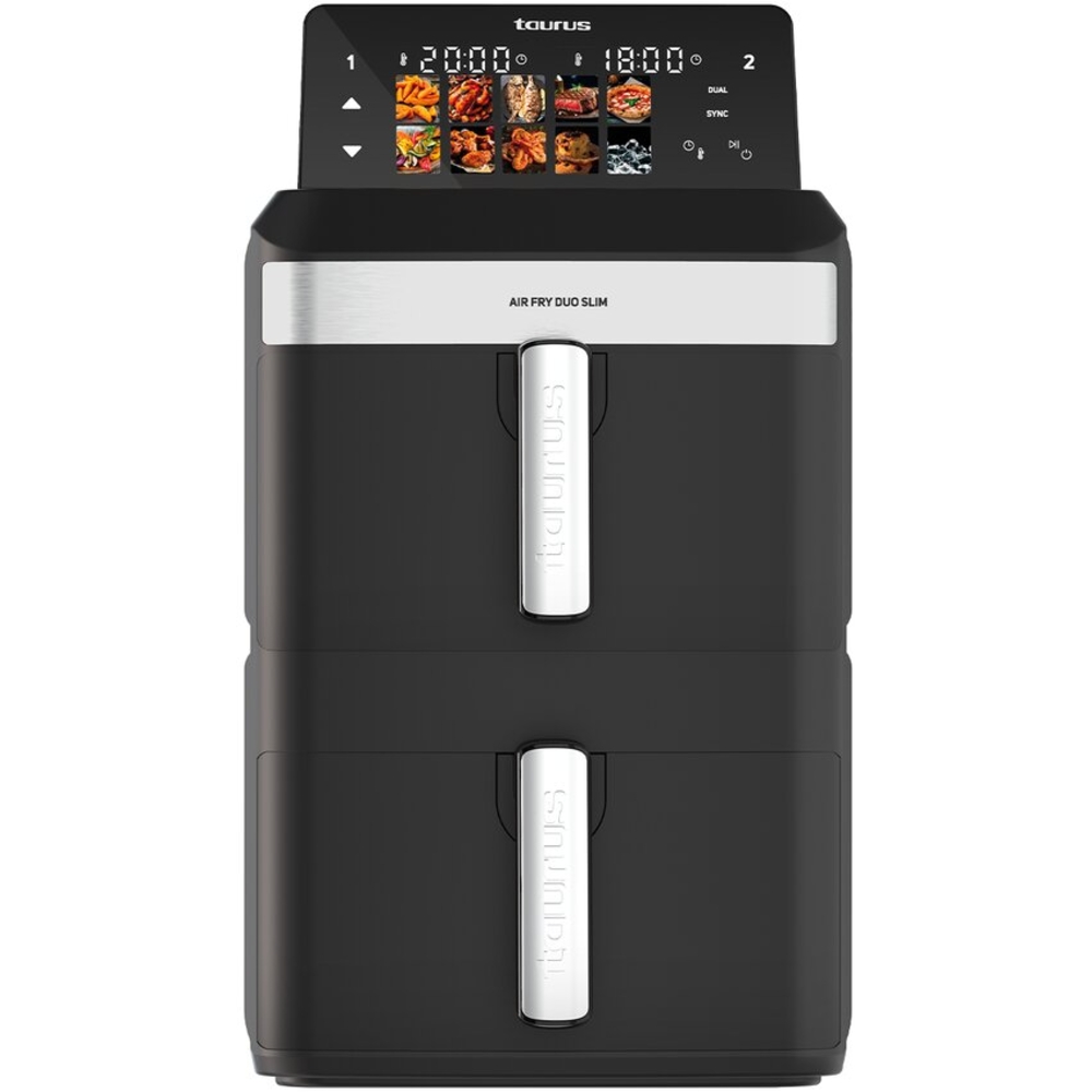 Friteuse à air sans huile 13L - 2800W Air Fry duo slim TAURUS - 84769