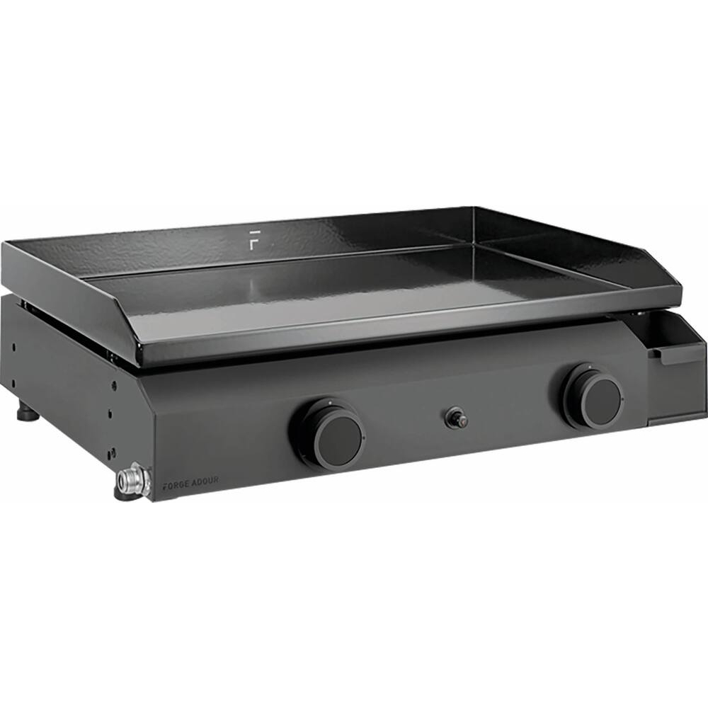 Plancha MODERN gaz 60 - Châssis acier noir FORGE ADOUR - 84810